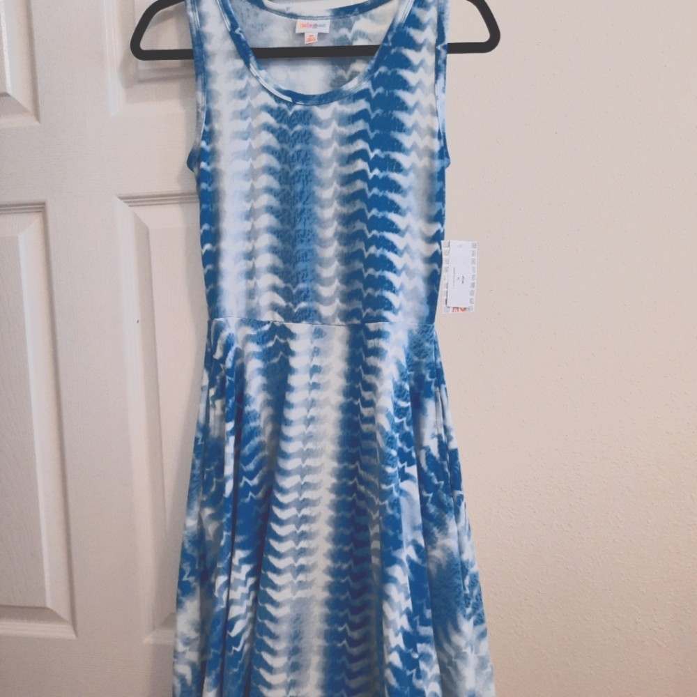 Lularoe Nicki Dress Tie Dye NWT